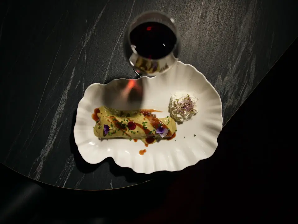 Canelones de vacuno y trufa