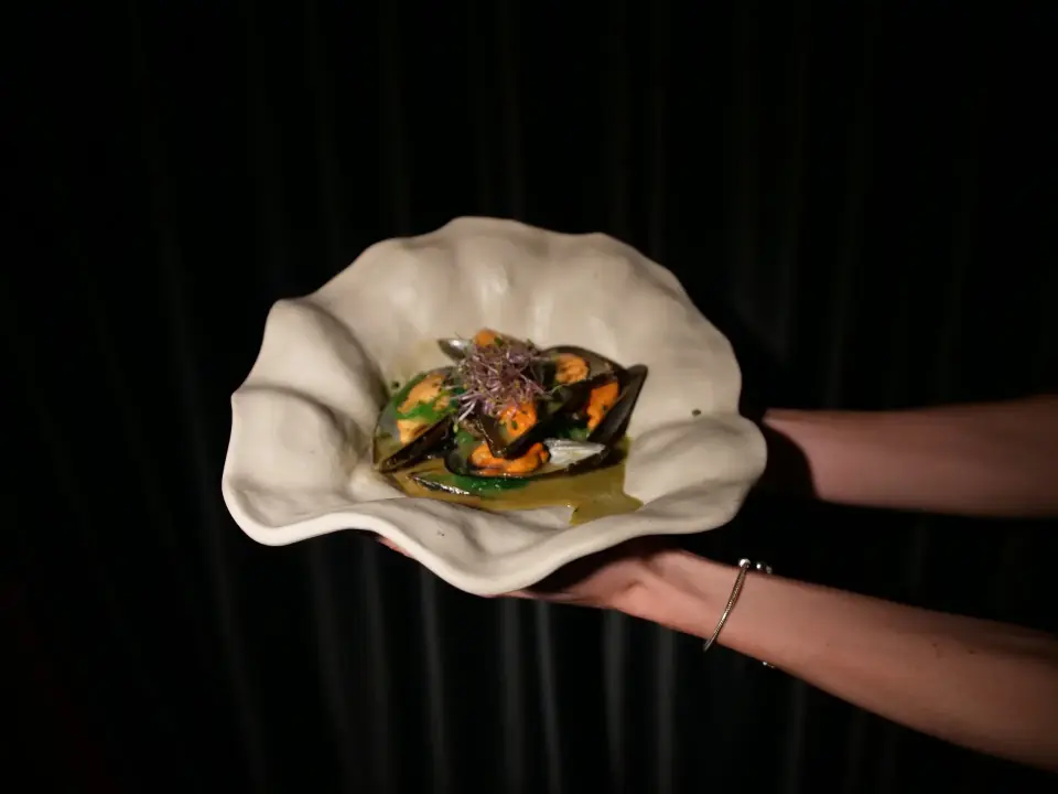 Mejillones en salsa thai